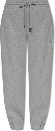 Alexander McQueen Skull Embroidered Tapered Sweatpants