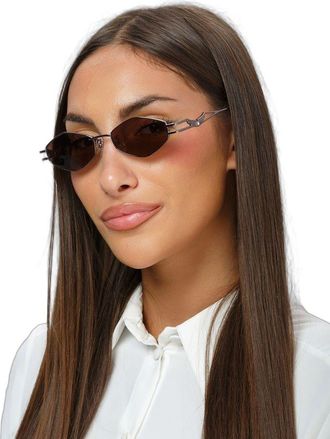 Zadig&Voltaire Womens Sunglasses Ruthenium Total Gloss Metal