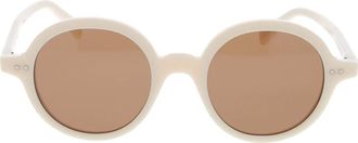 Celine Gafas de sol Pantos redondas - Accessories - Mujer - Beige - ONE SIZE