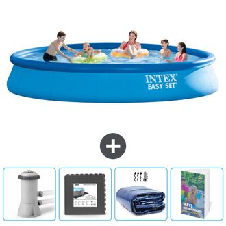 Intex Piscina Easy Set Redonda - 457x84 Cm - 7-piezas Scb105