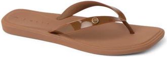 Reef Solaye Waterproof Flip Flop in Chocolate at Nordstrom, Size 10