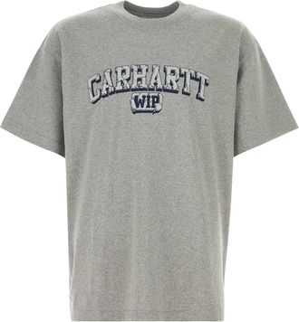 Carhartt Work in Progress Carhartt Wip Grey Cotton S/S Heavy Duty T Shirt
