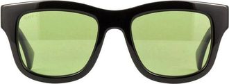 Gucci Square Full Rim Sunglasses - Black