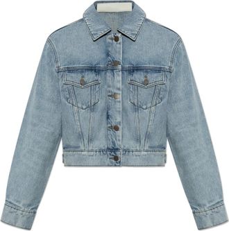 Fear of God Denim Trucker Jacket - Dames - Spijkerjassen - Blauw - M - Denim - Jassen
