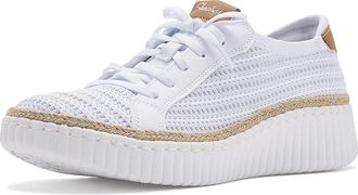 Skechers Wilshire Blvd - Passion Play Womens Shoes White Silver : 5.5 B - Medium, Faux Leather