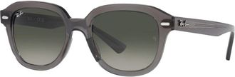 Ray-Ban Groene Erik zonnebril - unisex - Zonnebrillen - Groen - 53 MM - Accessoires
