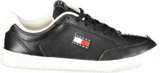 Tommy Hilfiger Zwarte Polyurethaan Heren Sneaker