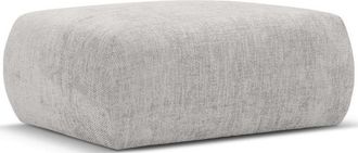 BLOOMINGLOFT Design Sitzpouf Matera 86 x 68 cm, Chenille