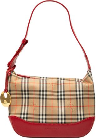 Burberry 2000-2017 Haymarket Check Canvas shoulder bag - Brown