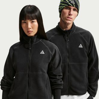 Nike Mens Nike ACG Wolf Tree Full-Zip Jacket in Black | IF0964-010