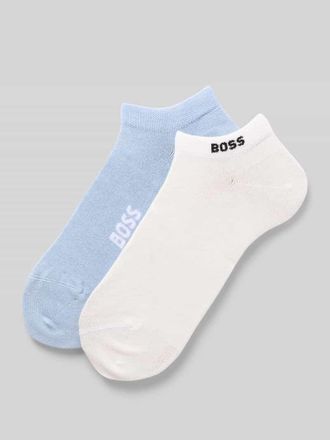 HUGO BOSS F&uuml;sslinge aus Viskose-Mix Modell CHRIS in Blau, Gr&ouml;&szlig;e 39-42