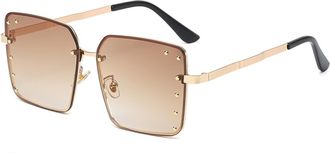 Generic Big Square Street Sunglasses, Men and For Women Internet Celebrity Outdoor Holiday Party Glasses