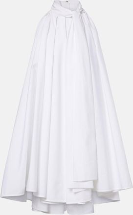 Givenchy Pleated cotton poplin minidress