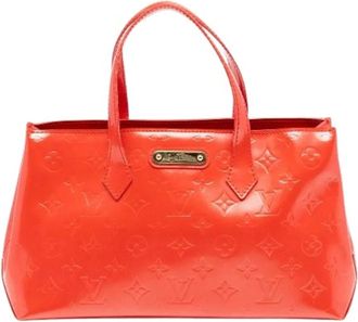 Louis Vuitton Pre-owned Handbags, female, Orange, Size: ONE SIZE Pre-owned Wilshire PM