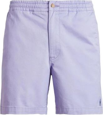 Polo Ralph Lauren Elastische Prepster Shorts met Tailleband - Heren - Korte Broeken - Paars - XL - Katoen - Korte Broeken