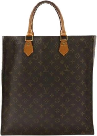 Louis Vuitton Pre-owned Monogram Tote Bag - Dames - Vintage Shopper - Bruin - ONE Size - Vintage