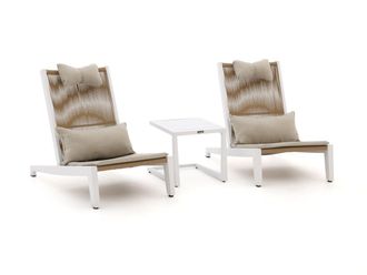 Manifesto Furniture Manifesto Enzio lounge balkonset 3-delig