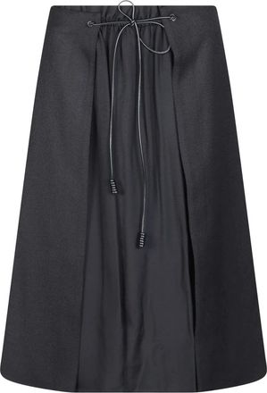 Moncler Gonna In Re-Nylon - - Skirts - Donna - Nero - XS