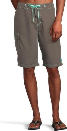 Hurley One Only Boardshort 22 Mens Swimwear Medium Ash : 28, Polyester
