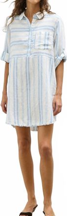 M&eacute;lissa Nepton Rosella Dress In Blue Stripe