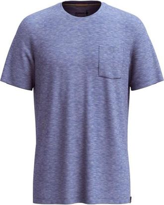Smartwool Merino Hemp Blend S/S Pocket Tee Merinoshirt f&uuml;r Herren | lila