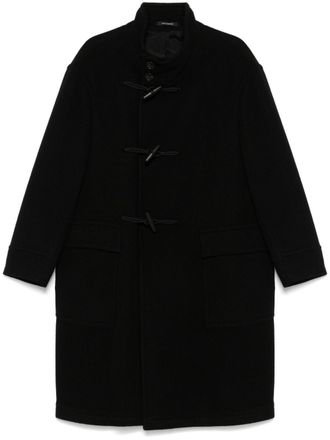 Tagliatore Mon coat - men - Polyamide/Cupro/Wool - 52 - Black