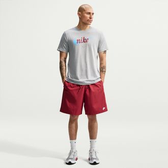 Nike Mens Nike Sportswear Club Sport Shorts in Red | IF0844-608