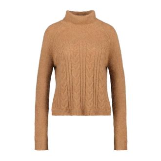 Lu Ren Noelle Pullover - Dames - Truien - Bruin - Maat: L Zijde