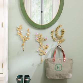 Ballard Designs Set of 3 Flora Wall Hooks - Ballard Designs