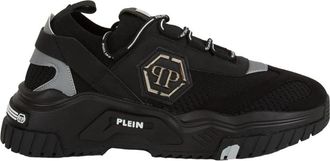 Philipp Plein Runner - Heren - Sneakers - Zwart - 43 EU - Leer - Schoenen