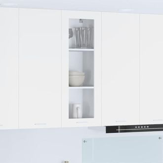 vidaXL vidaXL Armadio pensile Bianco 40 x 31 x 100 cm Legno multistrato