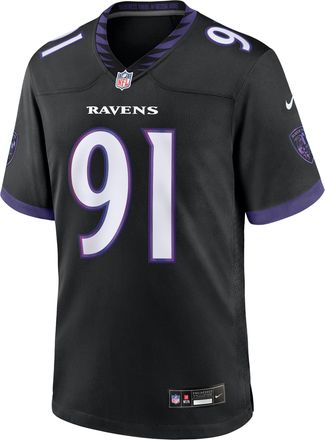 Nike Trey Hendrickson Baltimore Ravens Nike Mens NFL Game Jersey in Black | 67NM0FDJ8GF-NZS