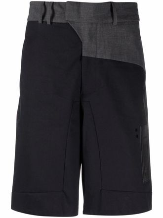 A-Cold-Wall* two-tone shorts - Black