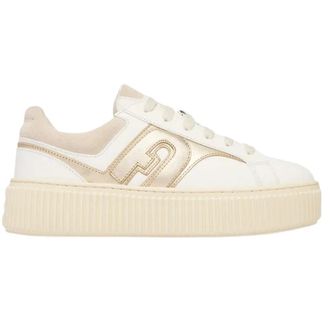 Furla Sky Vetersneaker T - Dames - Schoenen - Wit - Maat: 39 EU Leer