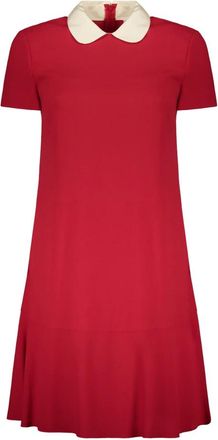 Red Valentino Dames, Jurken, Rood, Maat: XS Viscose