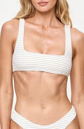 L*Space Liv Bikini Top in White at Nordstrom Rack, Size X-Large