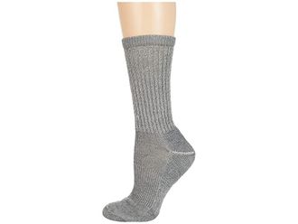Smartwool Classic Hike Light Cushion Crew Womens Crew Cut Socks Shoes Medium Gray : LG (Womens Shoe 10-12.5), Wool/Nylon/Merino