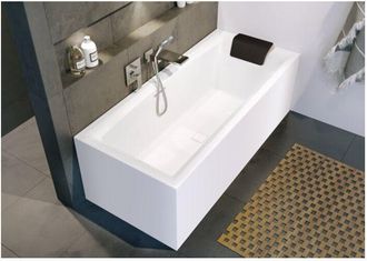 Riho Still Square Ba&ntilde;eras Rectangulares, Versi&oacute;n Plug&play, - Riho