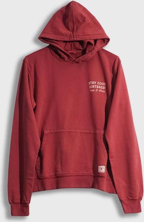 Iron And Resin Mens Stay Cool Hoodie In Marsala