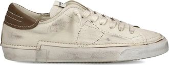 Philippe Model Sneakers in pelle con effetto vissuto - Toni neutri