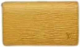 Louis Vuitton Pre-owned Wallets, female, Yellow, Size: ONE SIZE Pre-owned Leather Wallet