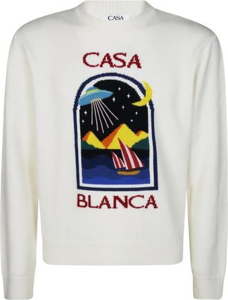 Casablanca Uomo, Maglie, Beige, M, new