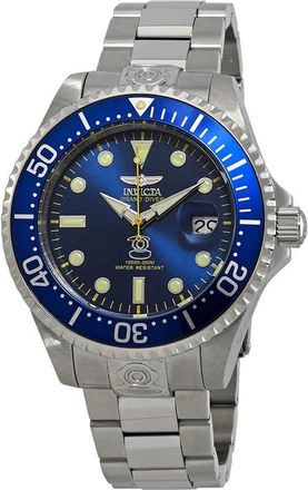 Invicta Pro Diver Automatic Blue Dial Stainless Steel Mens Watch 27611