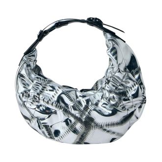 Innerraum Bags, unisex, Gray, Size: ONE SIZE Object HM2 Small Crunch Half Moon Bag