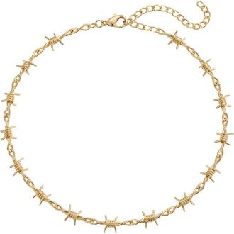 The M Jewelers NY The Barbwire Bracelet in Gold at Nordstrom