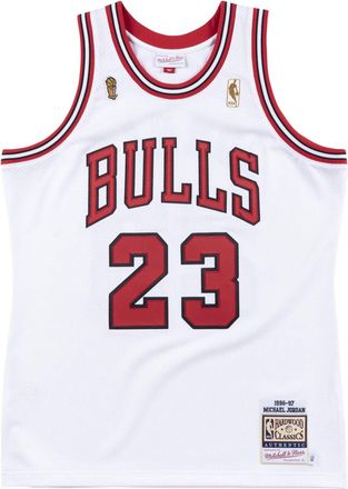 Mitchell & Ness NBA Authentic Jersey Chicago Bulls 1996-97 Michael Jordan White Red AJY4CP19013-CBUWHIT96MJO