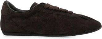 Dolce & Gabbana Schoenen, Dames, Bruin, 40 EU, Su&egrave;de, Soft Ballet Sneakers