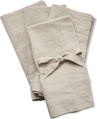 Tag Threads Slub Napkin Set of 4 in Brown at Nordstrom