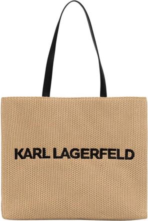Karl Lagerfeld K/Essential Tote - Dames - Shoppers - Bruin - ONE Size - Tassen