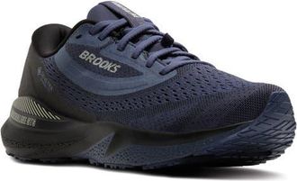 Brooks Adrenaline GTS 24 GTX Gore-Tex Waterproof Running Shoe in Black/Nightshadow/Coconut at Nordstrom, Size 13